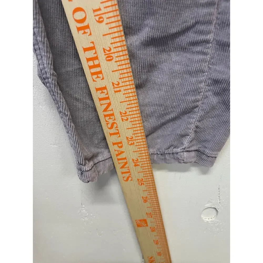 Free People Women's Corduroy Pants Size 8 Gray 24